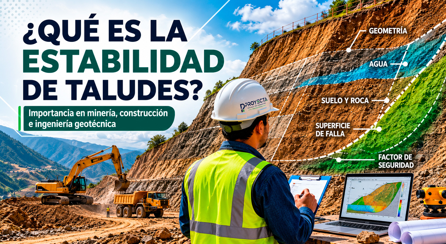 Qué es la estabilidad de taludes